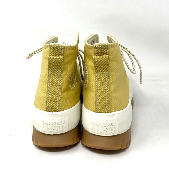 Converse Lugged 2.0 Utility Women's Sneakers High Trailhead Gold Canvas A03500C - Picture 3 of 9